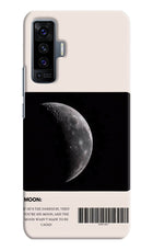 Moon Phase Vivo X50 Hard Case Back Cover by Casekaro