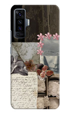 Midnight Sky Vivo X50 Hard Case Back Cover by Casekaro