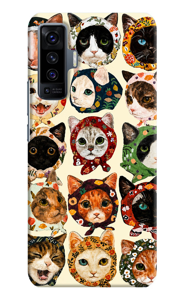 Cool Cat Vivo X50 Hard Case Back Cover by Casekaro