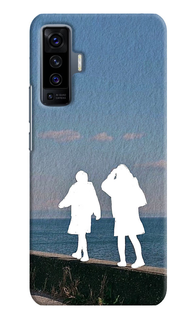 Coastal Dream Vivo X50 Hard Case Back Cover by Casekaro