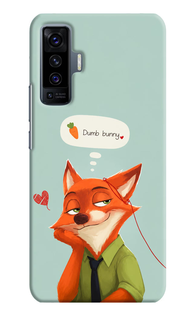 Nick Charm Vivo X50 Hard Case Back Cover by Casekaro