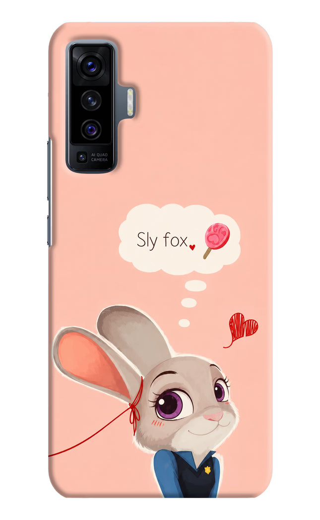 Judy Charm Vivo X50 Hard Case Back Cover by Casekaro