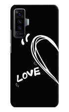 Love Line Vivo X50 Hard Case Back Cover by Casekaro
