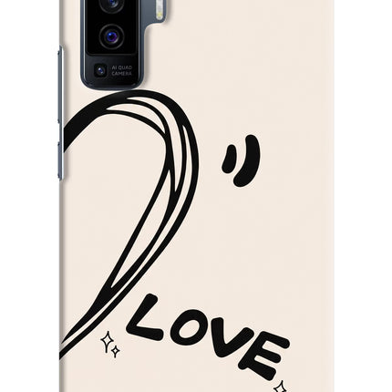 Soul Line Vivo X50 Hard Case Back Cover by Casekaro