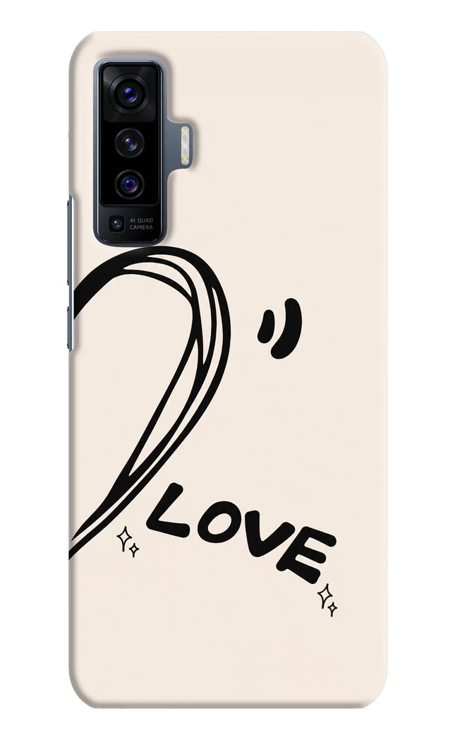Soul Line Vivo X50 Hard Case Back Cover by Casekaro