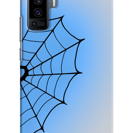 Blue Web Vivo X50 Hard Case Back Cover by Casekaro