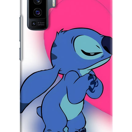 Stitch Hug Vivo X50 Hard Case Back Cover by Casekaro