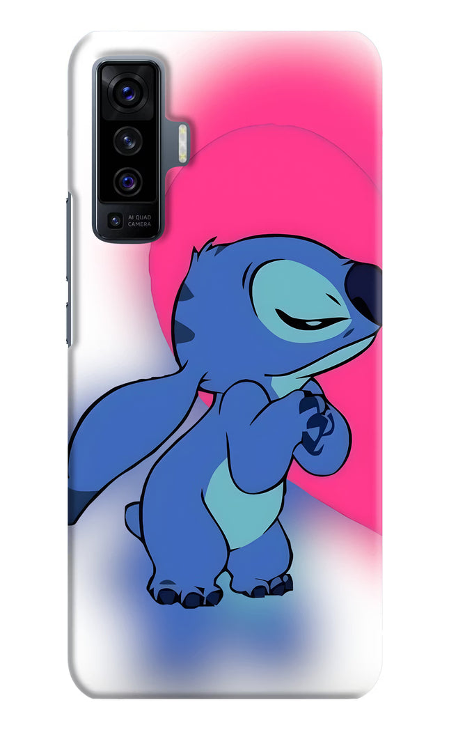 Stitch Hug Vivo X50 Hard Case Back Cover by Casekaro