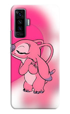 Angel Hug Vivo X50 Hard Case Back Cover by Casekaro