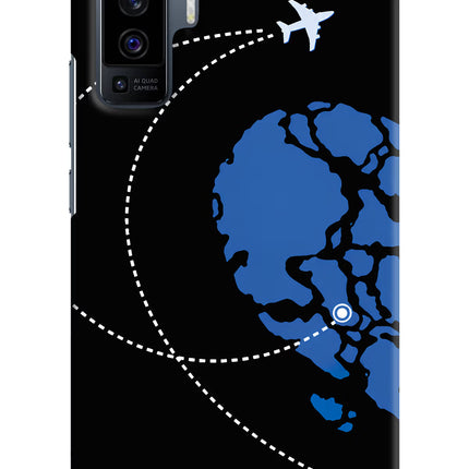 Love Orbit Vivo X50 Hard Case Back Cover by Casekaro
