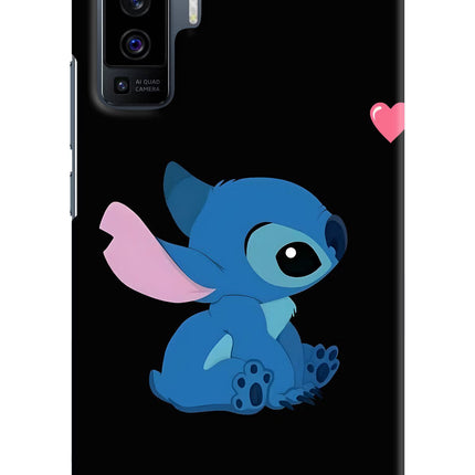 Stitch Crush Vivo X50 Hard Case Back Cover by Casekaro