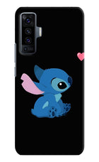 Stitch Crush Vivo X50 Hard Case Back Cover by Casekaro