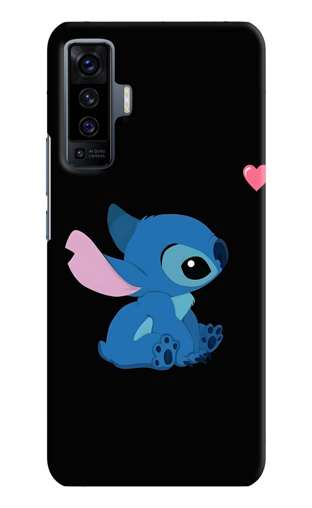 Stitch Crush Vivo X50 Hard Case Back Cover by Casekaro