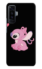Angel Crush Vivo X50 Hard Case Back Cover by Casekaro