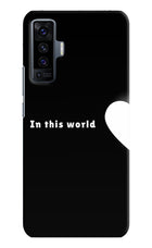 This World Vivo X50 Hard Case Back Cover by Casekaro