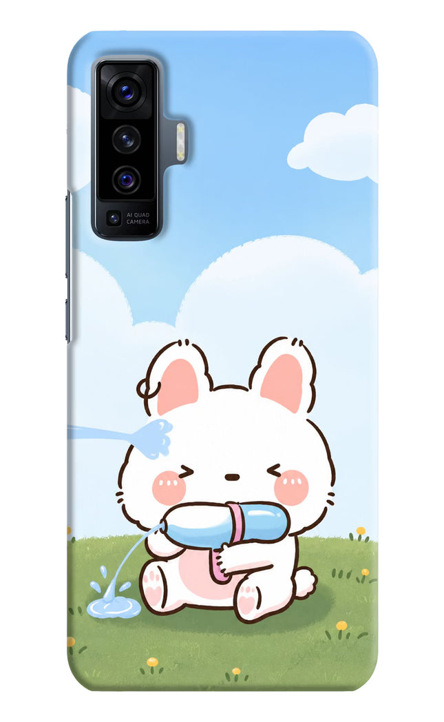 Bunny Treat Vivo X50 Hard Case Back Cover by Casekaro