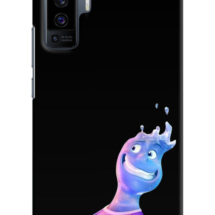 Wade Wave Vivo X50 Hard Case Back Cover by Casekaro
