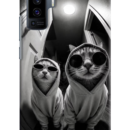 Hood Cats Vivo X50 Hard Case Back Cover by Casekaro