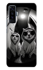 Hood Cats Vivo X50 Hard Case Back Cover by Casekaro