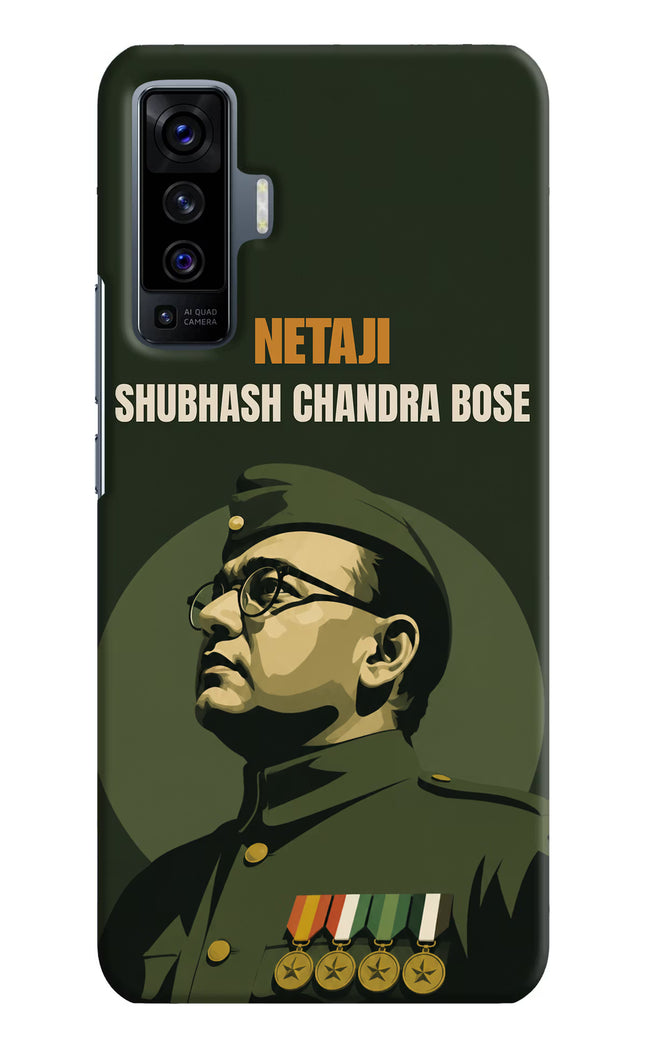 Netaji Legacy Vivo X50 Hard Case Back Cover by Casekaro
