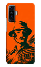 Bhagat Singh Legacy Vivo X50 Hard Case Back Cover by Casekaro