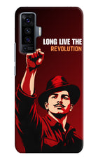 Bhagat Singh Revolution Vivo X50 Hard Case Back Cover by Casekaro