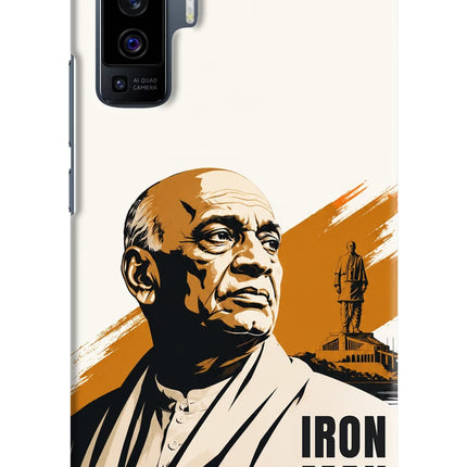 Sardar Patel Iron Will Vivo X50 Hard Case Back Cover by Casekaro