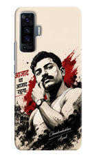 Chandrashekhar Azad Fearless Vivo X50 Hard Case Back Cover by Casekaro