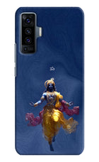 Cosmic Krishna Vivo X50 Hard Case Back Cover by Casekaro