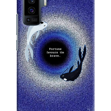 Dark Koi Vivo X50 Hard Case Back Cover by Casekaro