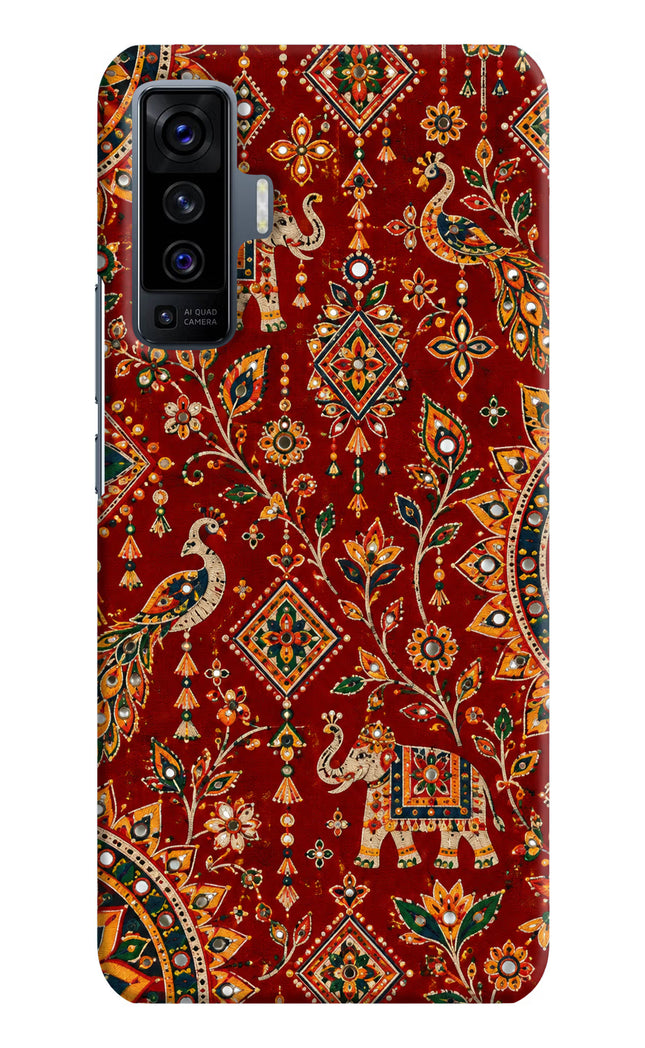 Laal Riwaaz Vivo X50 Hard Case Back Cover by Casekaro