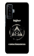 Illuminati Eye Vivo X50 Hard Case Back Cover by Casekaro