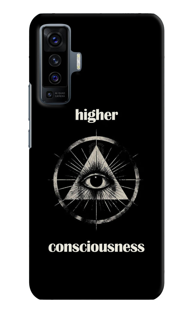 Illuminati Eye Vivo X50 Hard Case Back Cover by Casekaro