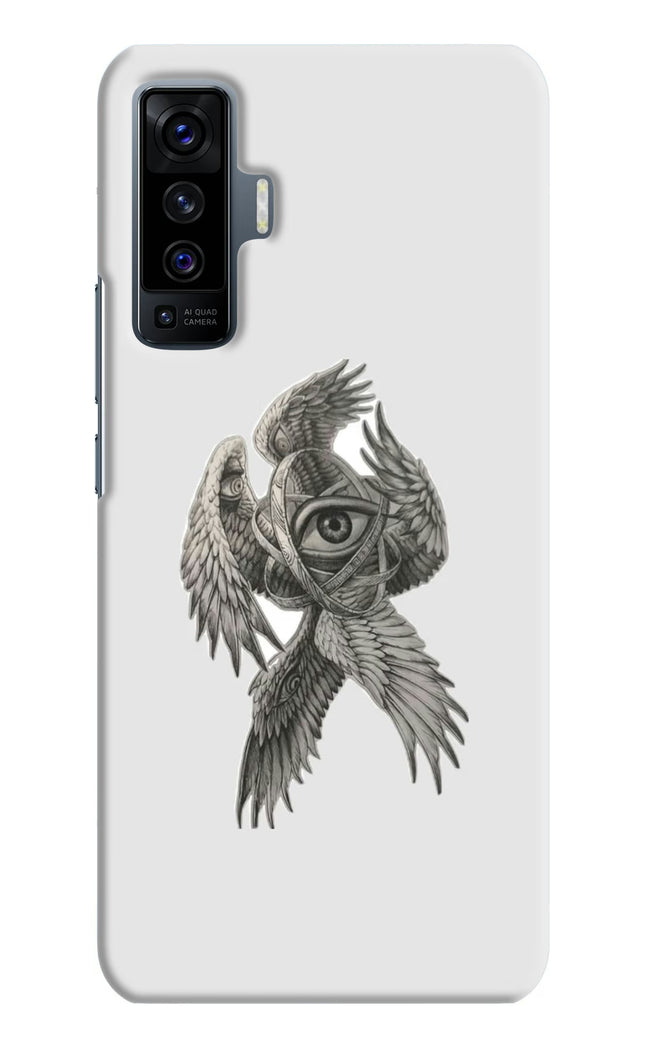 Accurate Angel Vivo X50 Hard Case Back Cover by Casekaro