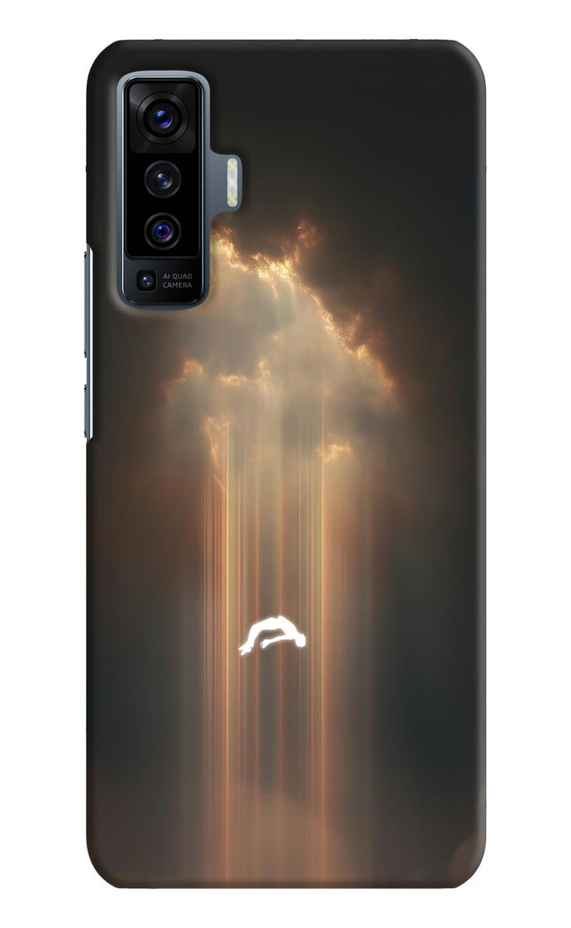 Heavenly Beam Vivo X50 Hard Case Back Cover by Casekaro