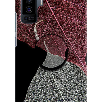 Leaf Pattern Vivo X50 Pop Case by Casekaro