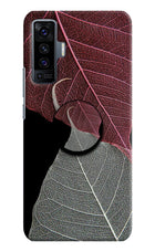 Leaf Pattern Vivo X50 Pop Case by Casekaro