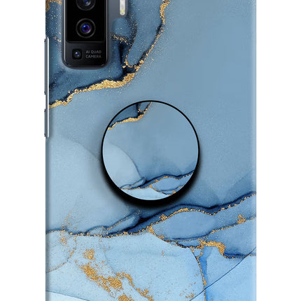 Blue Marble Vivo X50 Pop Case by Casekaro