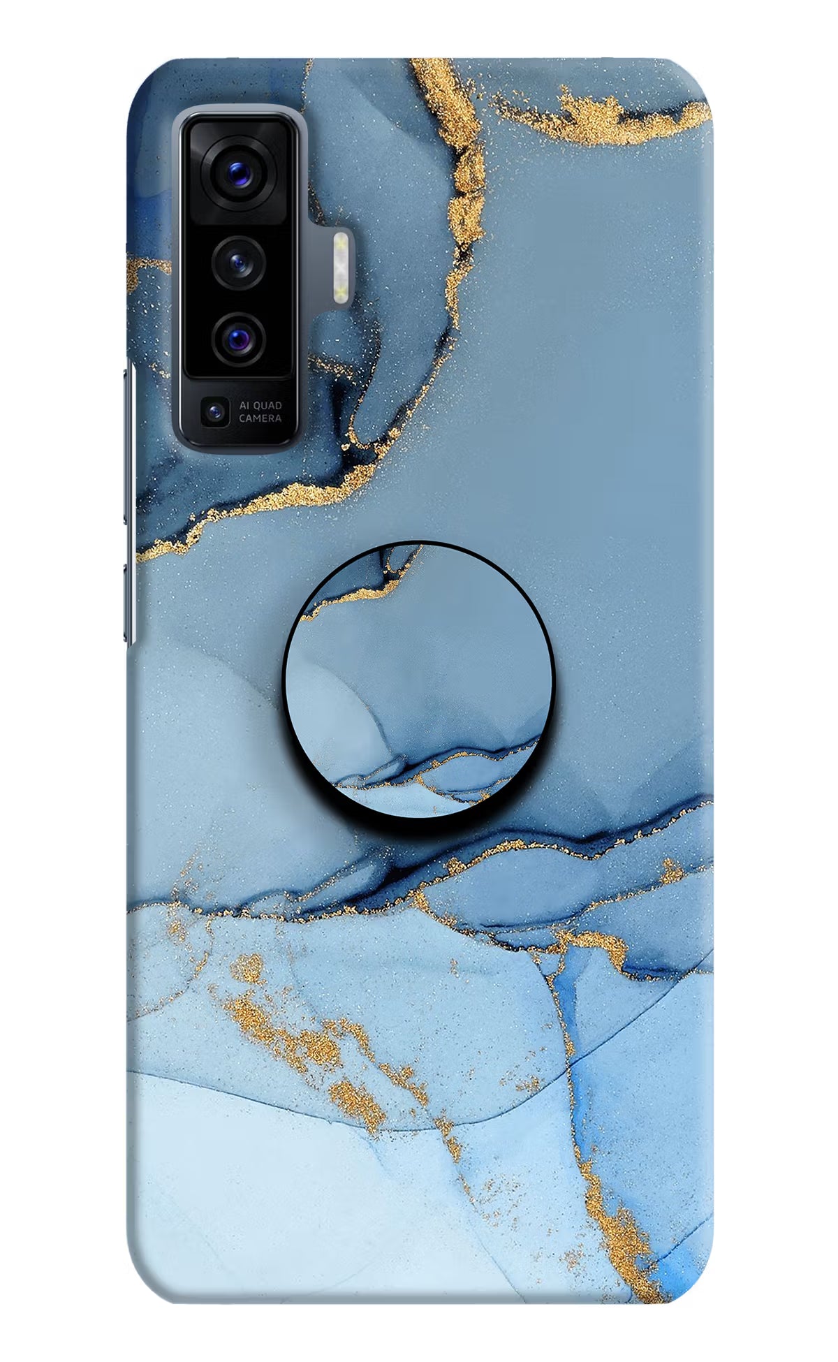 Blue Marble Vivo X50 Pop Case by Casekaro