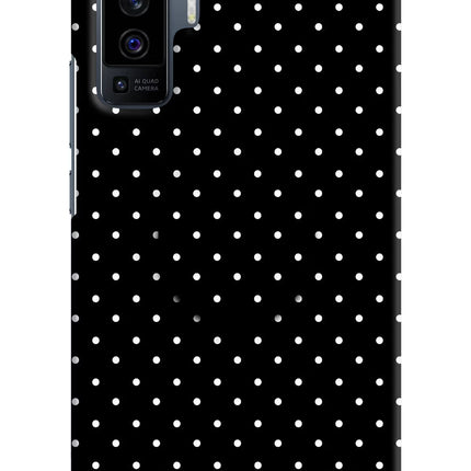 White Dots Vivo X50 Pop Case by Casekaro