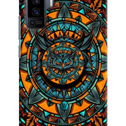 Angry Owl Vivo X50 Pop Case by Casekaro