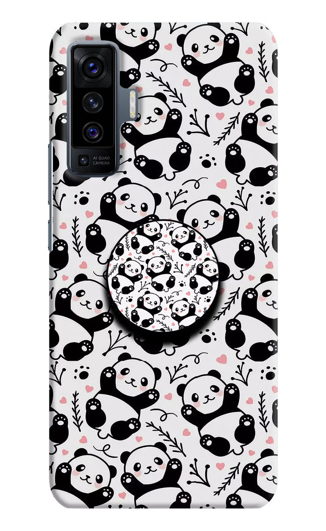 Cute Panda Vivo X50 Pop Case by Casekaro