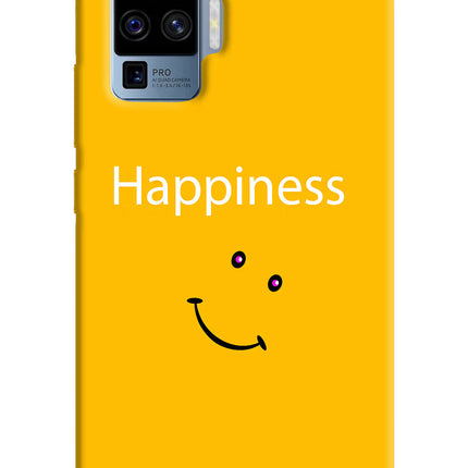 Happiness With Smiley Vivo X50 Pro Hard Case Back Cover by Casekaro