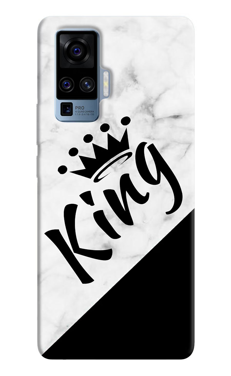 King Vivo X50 Pro Back Cover, Hard case