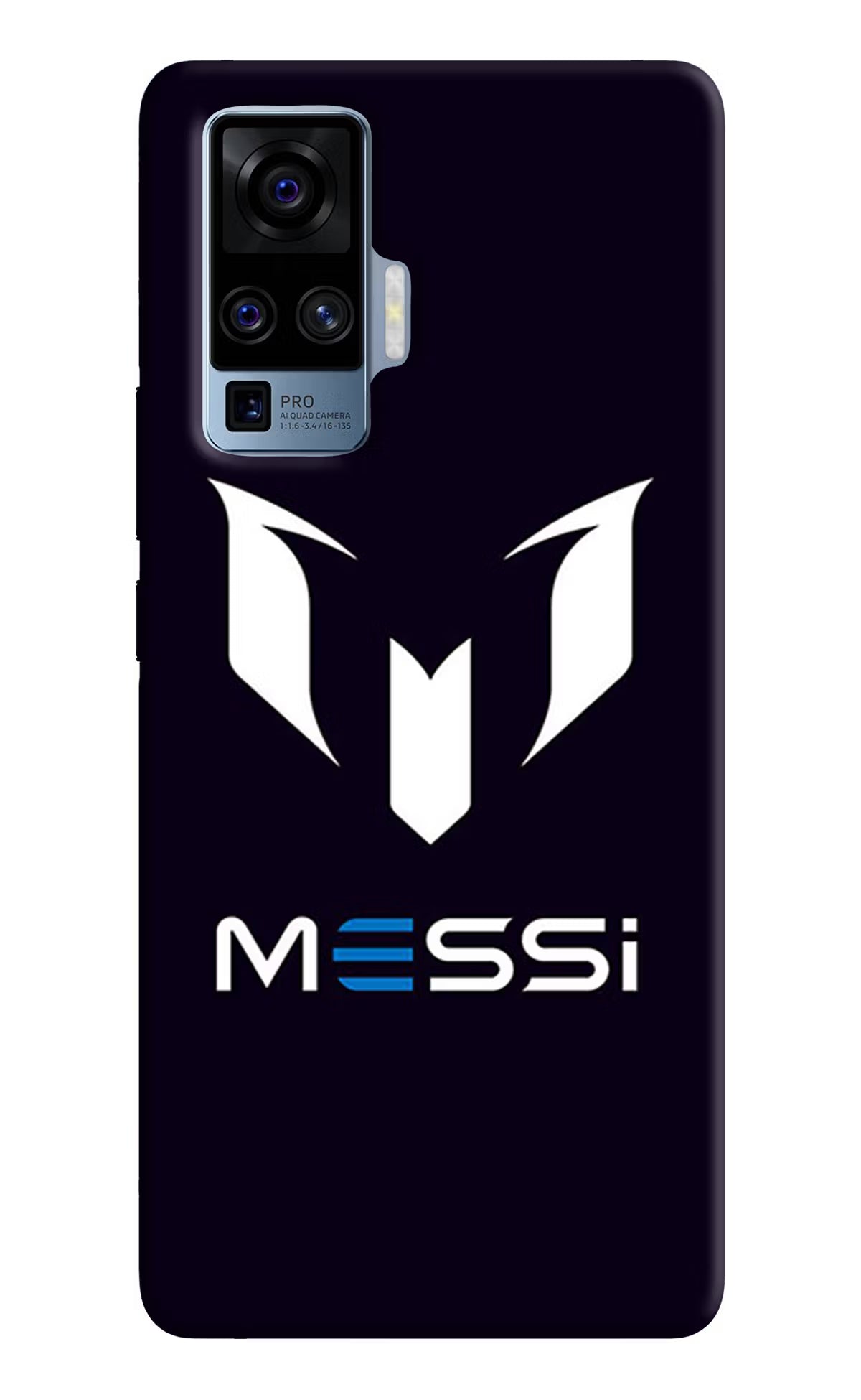 Messi Logo Vivo X50 Pro Hard Case Back Cover by Casekaro