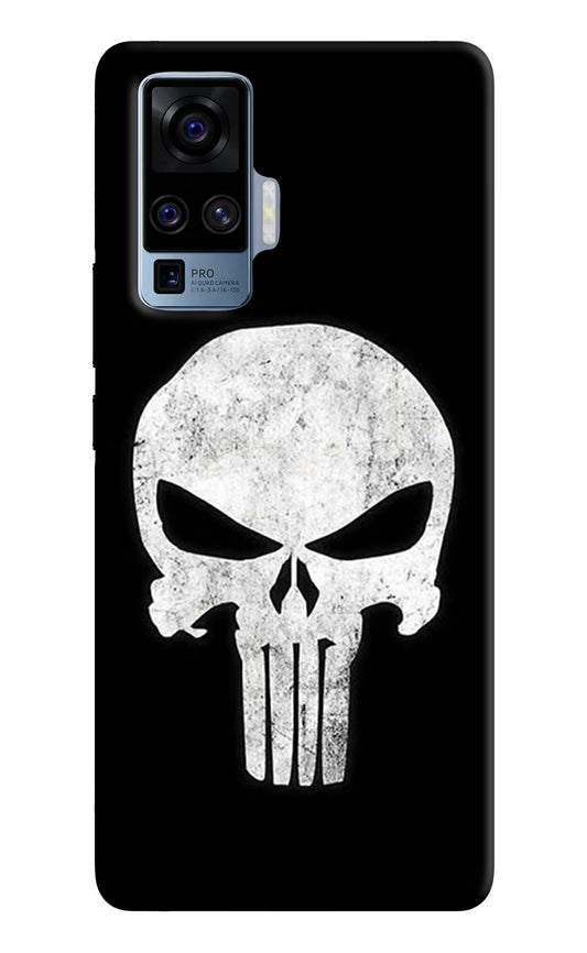 Punisher Skull Vivo X50 Pro Hard Case Back Cover by Casekaro