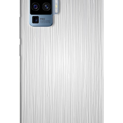 Wooden Grey Texture Vivo X50 Pro Hard Case Back Cover by Casekaro