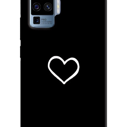 Heart Vivo X50 Pro Hard Case Back Cover by Casekaro