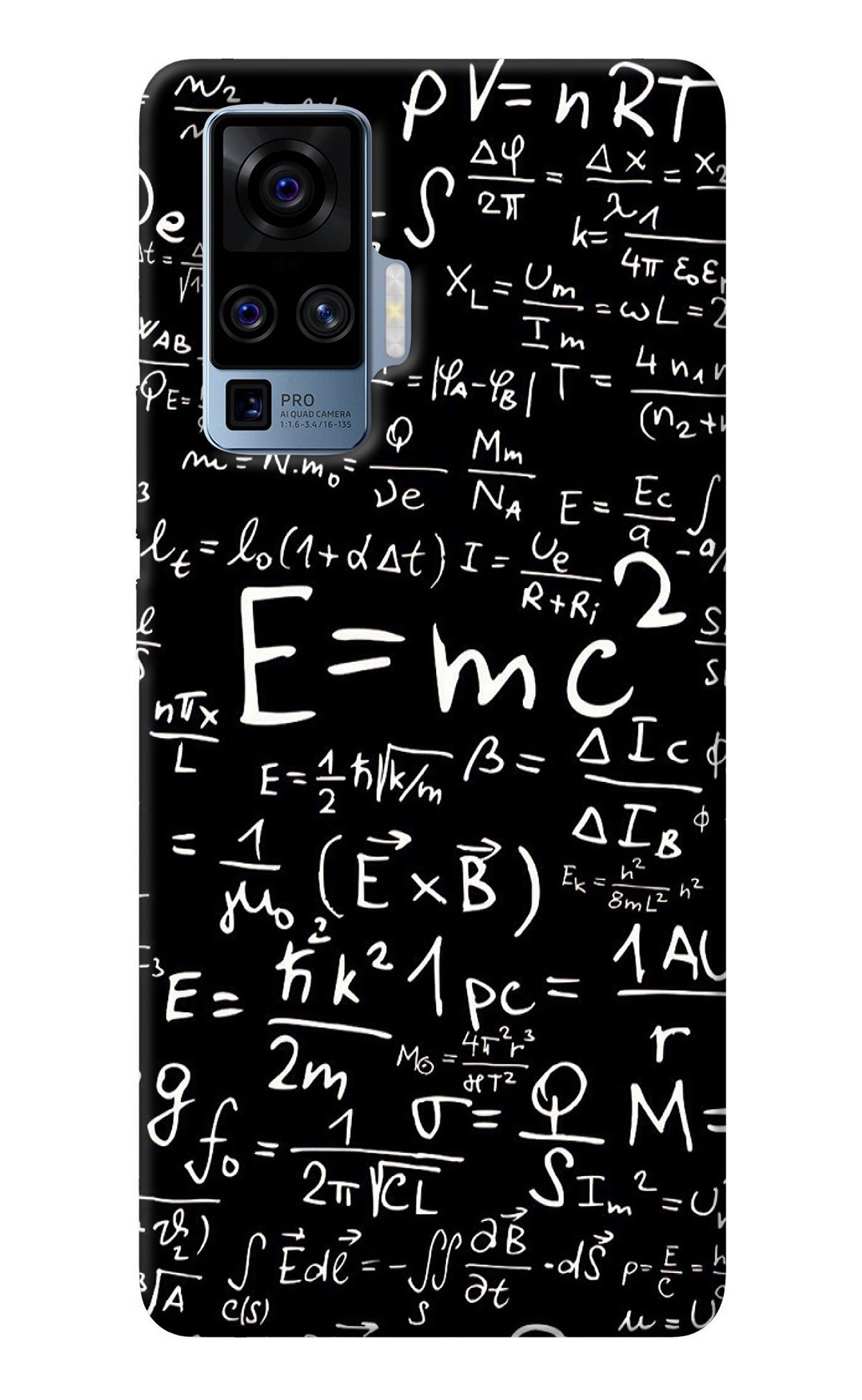 Physics Albert Einstein Formula Vivo X50 Pro Back Cover