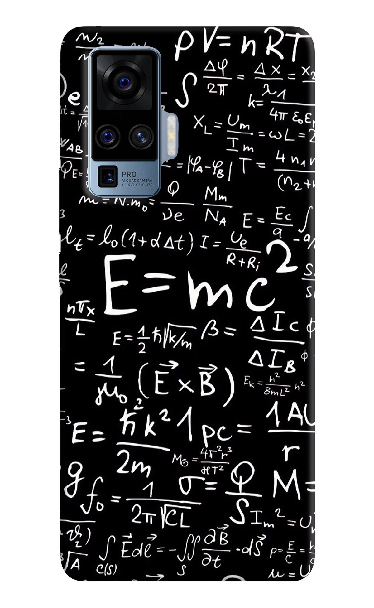Physics Formula Vivo X50 Pro Hard Case Back Cover by Casekaro